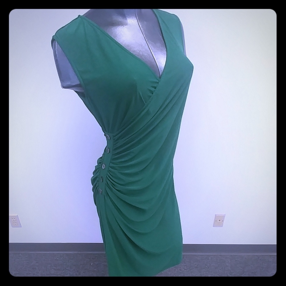 Green Cocktail Dress